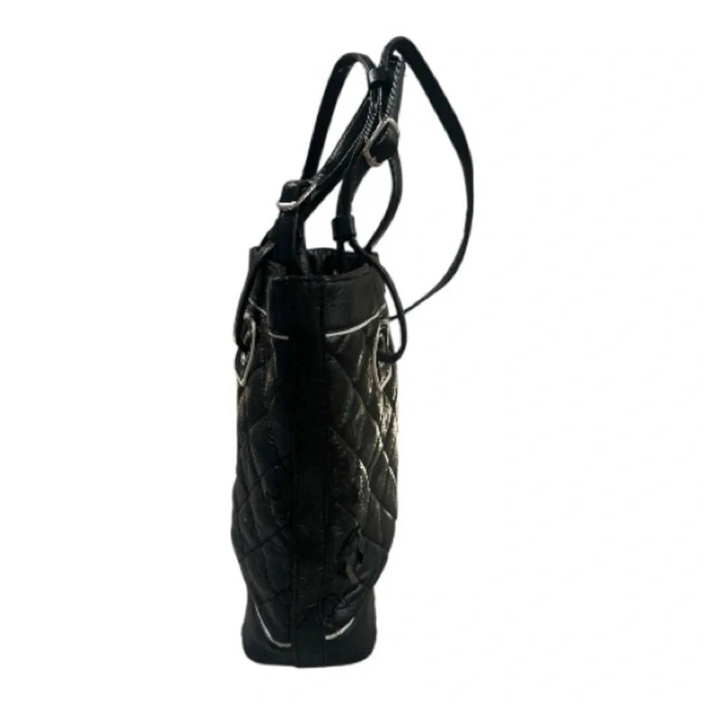 Chanel Black Quilted Purse In Fair Condition. Has Damage Please See Photos! - Picture 7 of 17